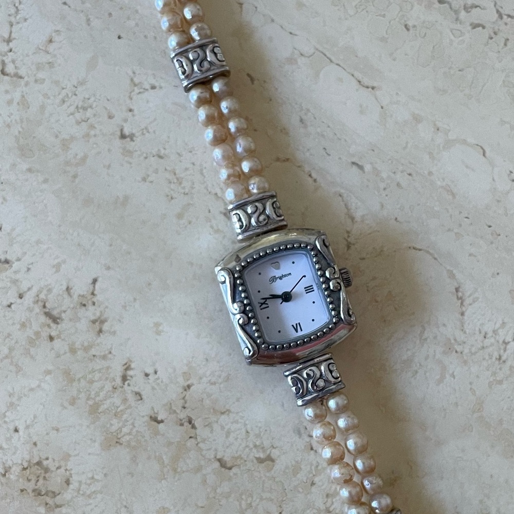 Brighton Faux Pearl Emporia Watch